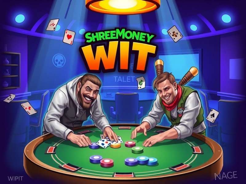 Screenshot of a colorful puzzle game on a tablet